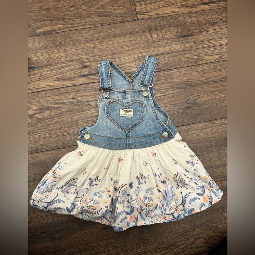 Oshkosh Jean Overall Dress.